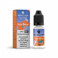 Diamond Mist Nic SALT Iron Brew Flavour E-Liquid 10ml - 10mg & 20mg